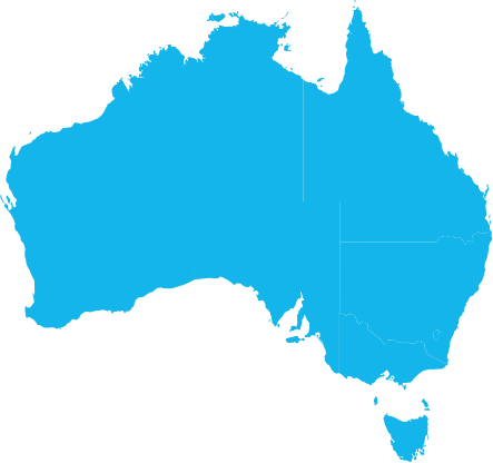 australia map